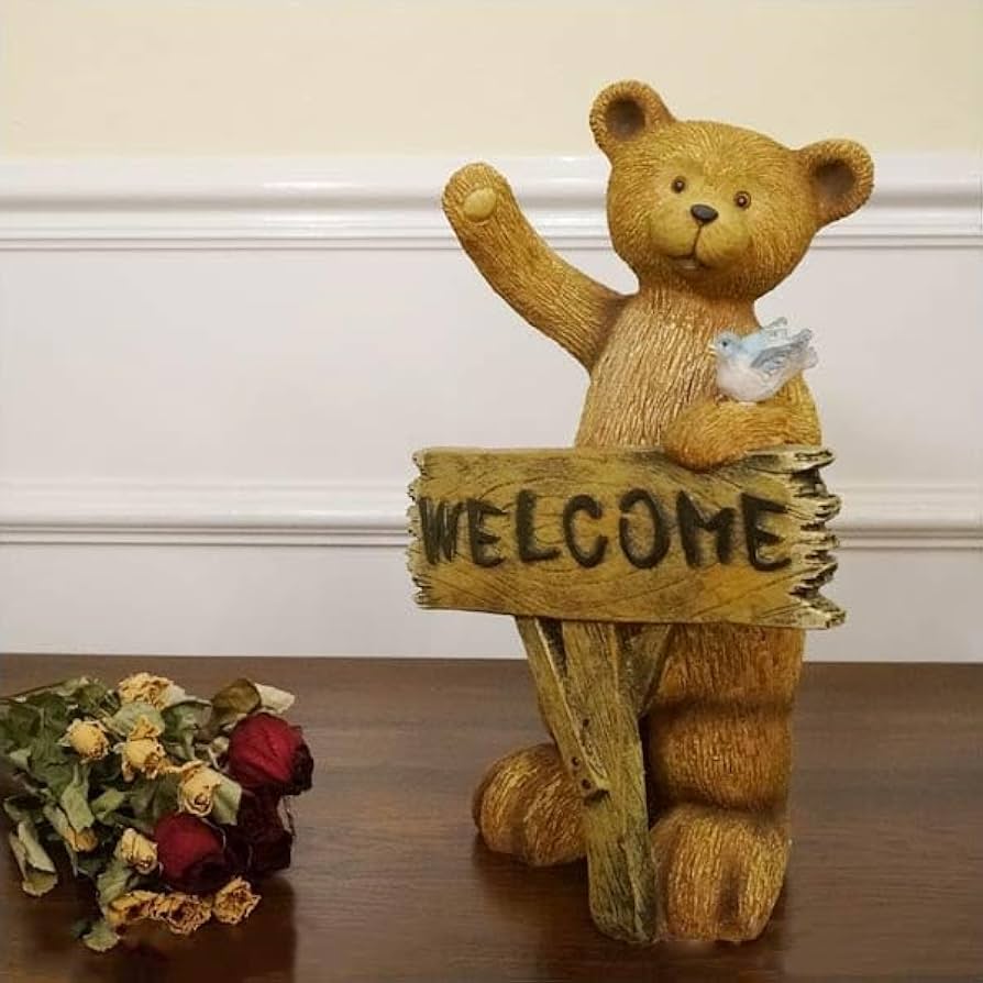 外国製 USA くまさんオブジェ壁掛け 外国製 USA くまさんオブジェ壁掛け