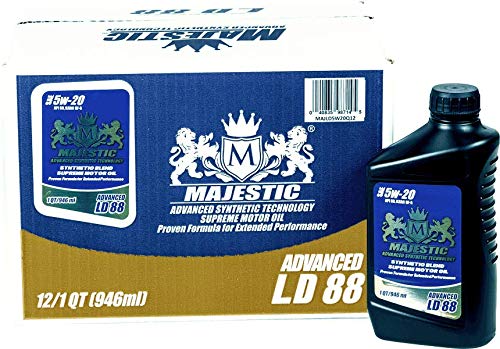 Aceite para motor mezcla sintética 5W-20 Majestic Lubricants