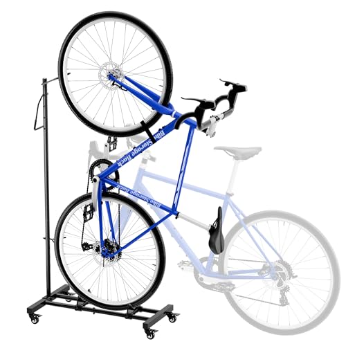 Sttoraboks Vertical Bike Parking Stand - Adjustable Height for 29'Wheels, Space-Saving &...