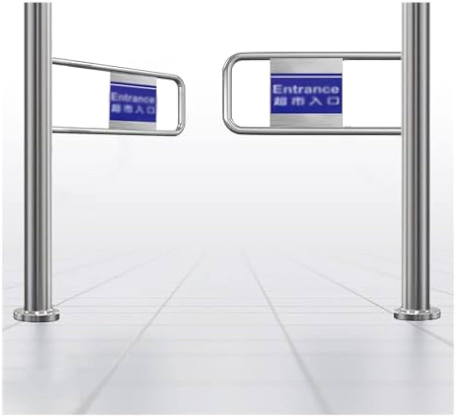 Portillon de sécurité à ressort : sécurisez les accès de vos portes doubles