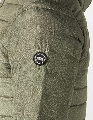 JACK & JONES Herren Jjeace Spring Puffer Hood Steppjacke mit Kapuze, Dusty Olive, XL – Ansicht 5