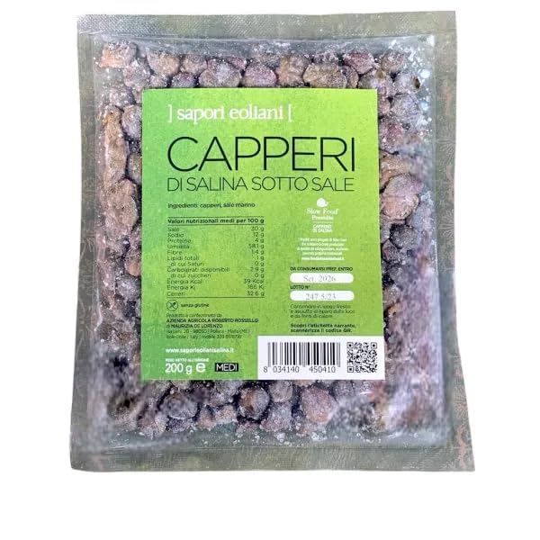 Slow Food® Salt Capers 200 g
