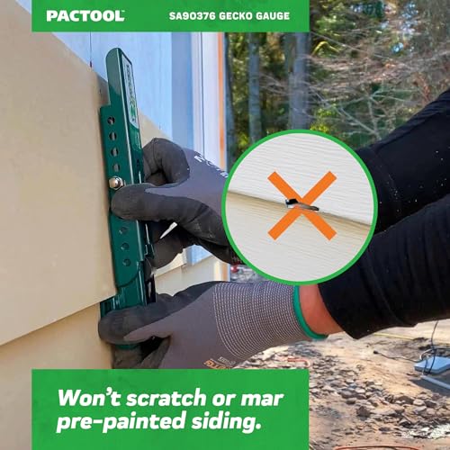 Pactool International Gecko Gauge Clamp For 7/16 In. Thick Composite Siding 2Pk by PacTool - Image 7