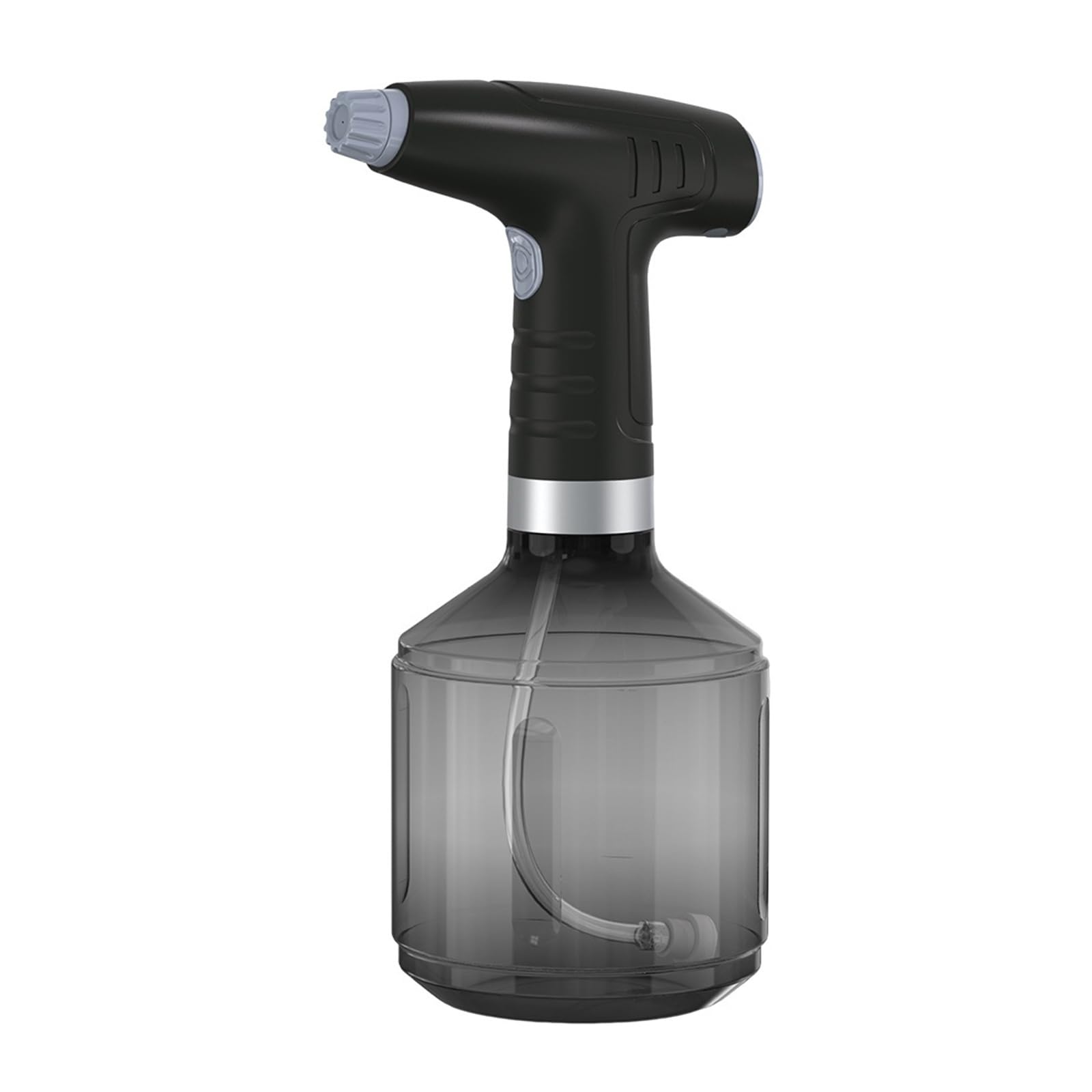 Rociador de jardín, Botella pulverizadora eléctrica de 900ml, máquina riego for Plantas, automático(Nero)