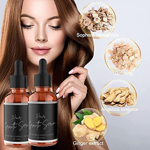 Miniatura 6 de Suero para el crecimiento del cabello para mujeres negras, suero de belleza para el cabello, suero de crecimiento del cabello para mujeres negras (3