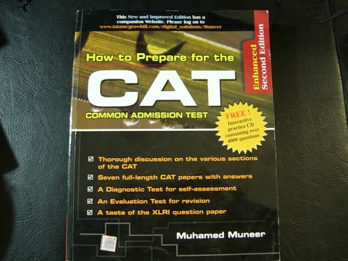 How to Prepare for the CAT (Common Admission Test) (CAT, Muneer ...