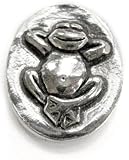 Basic Spirit Frog/Smile Handcrafted Lead-Free Pewter Pocket Token Coin CN-27