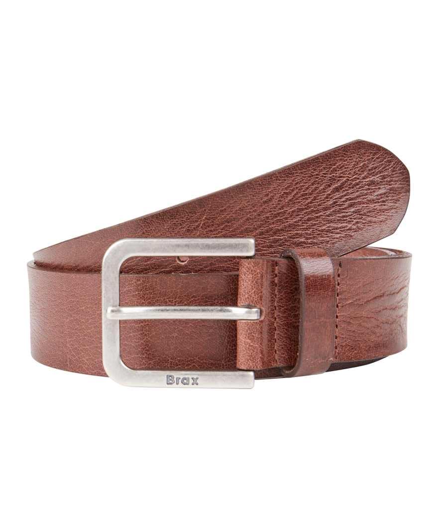 BRAX Herren Leder für Denim Gürtel