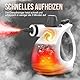 Dampfreiniger, Dampfreiniger Handgerät mit 11 Zubehör, 3,2 bar Dampfdruck 1050W Dampfreiniger für alles Boden, Chemikalienfreier Dampfreiniger Polstermöbel für Haushalte mit Kindern und Haustieren