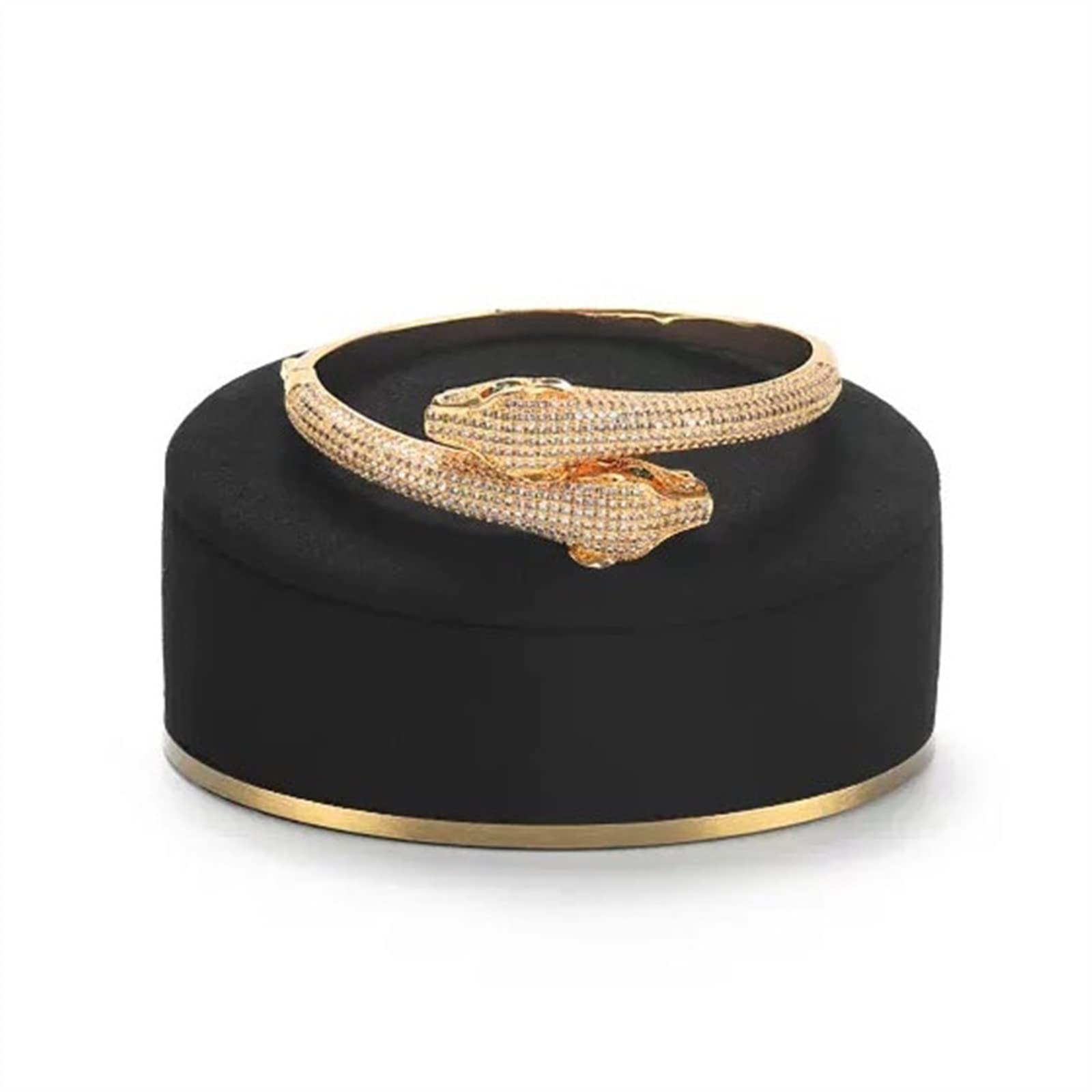 présentoir à bijoux, Présentoir à montres, bijoux et bracelets en velours noir, organisateur de , support rangement(A)