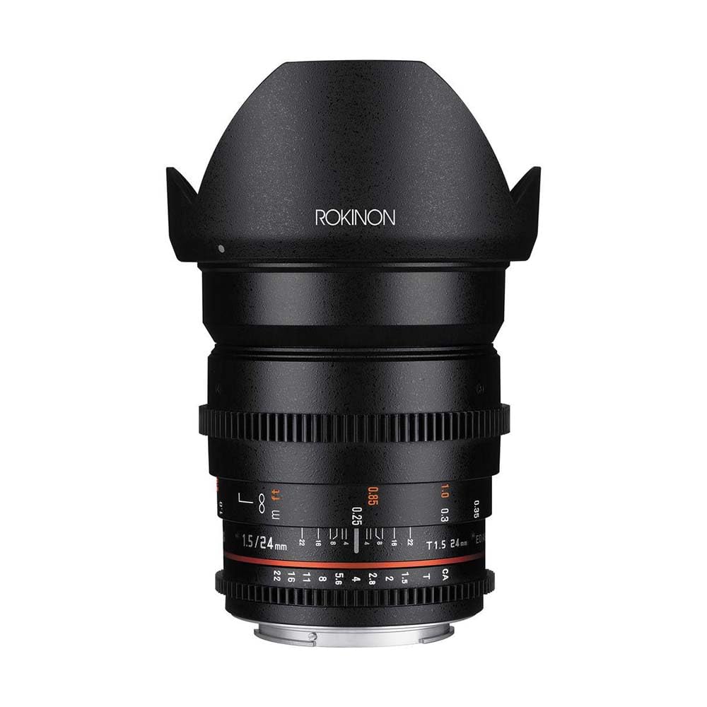 Amazon | Rokinon 24mm T1.5 Cine DSレンズ Canon EF用 | ビデオ