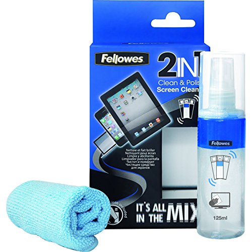 Fellowes 9922101 Detergente per Schermo 2 in 1 Pulisci...