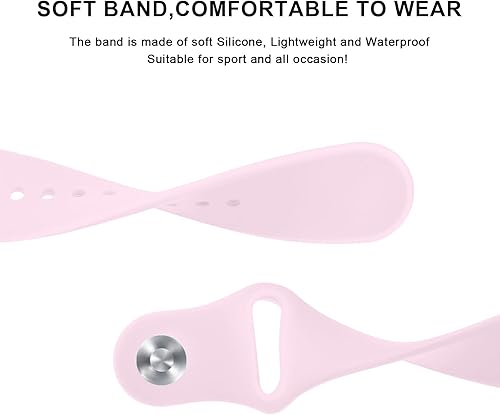 Miniatura 4 de Wanme Correas deportivas para Garmin Venu 2 Garmin Vivoactive 4 bandas para mujeres y hombres paquete de 4 correas ajustables de repuesto de