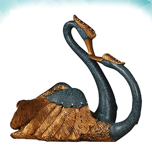 Soporte para botellas de vino de encimera con diseño cisne miniatura 4