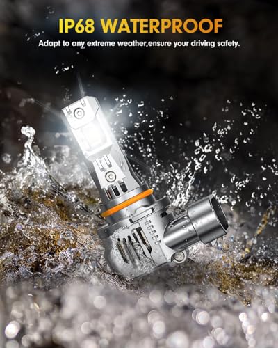 Image of Termitor 9005 9006 HID Light kit Bulbs Combo, 140,000LM 1400% Ultra Bright, True 1:1 Mini Halogen Size, Plug and Play No Adapter, HB3 HB4 Fog Light Conversion Kits, Pack of 4