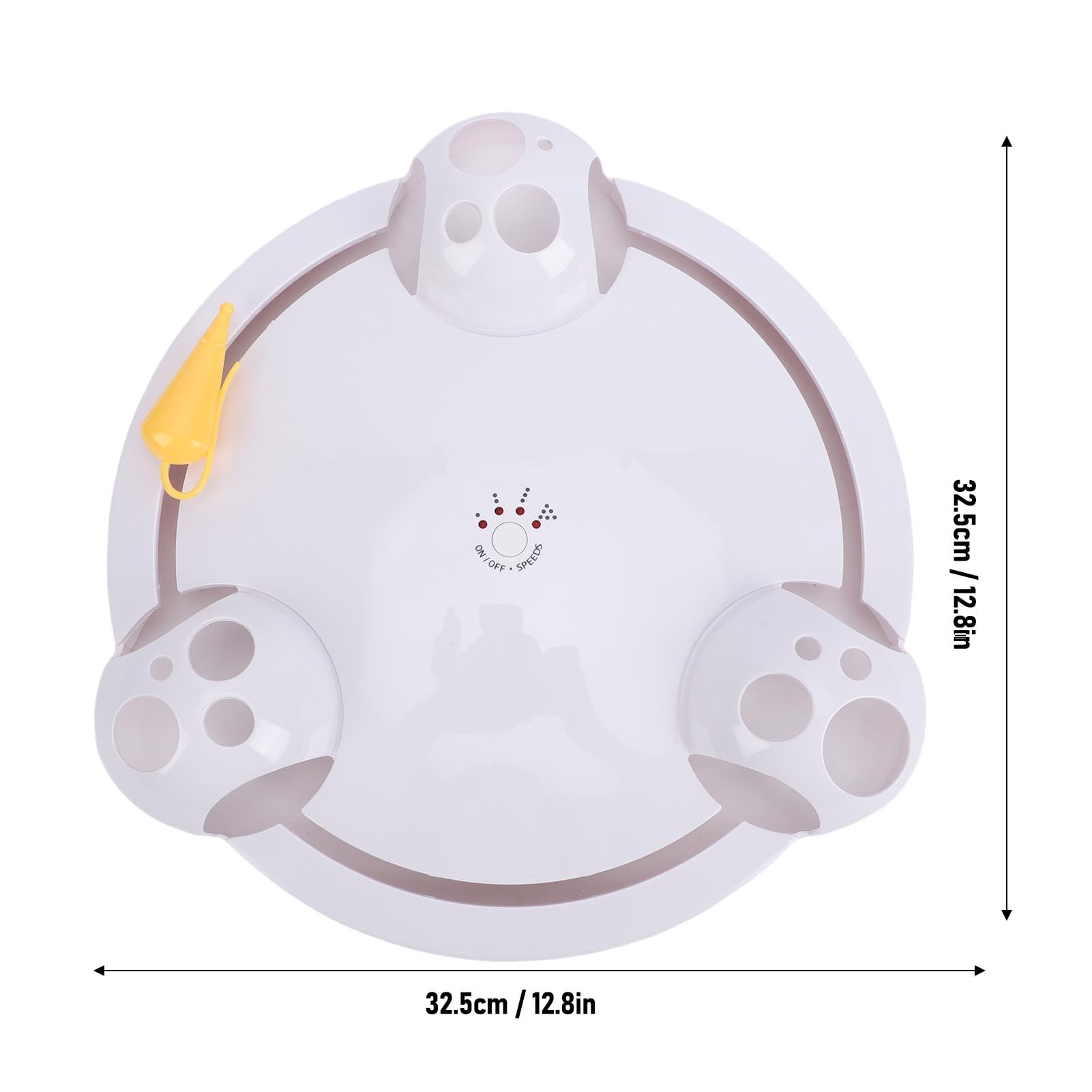 Naroote Souris Interactive pour Chat d'Intérieur, Joli Jouet Mobile avec Conception Rotative Automatique, pour Animaux de Compagnie Qui Stimulent l'Instinct Naturel de Chasse
