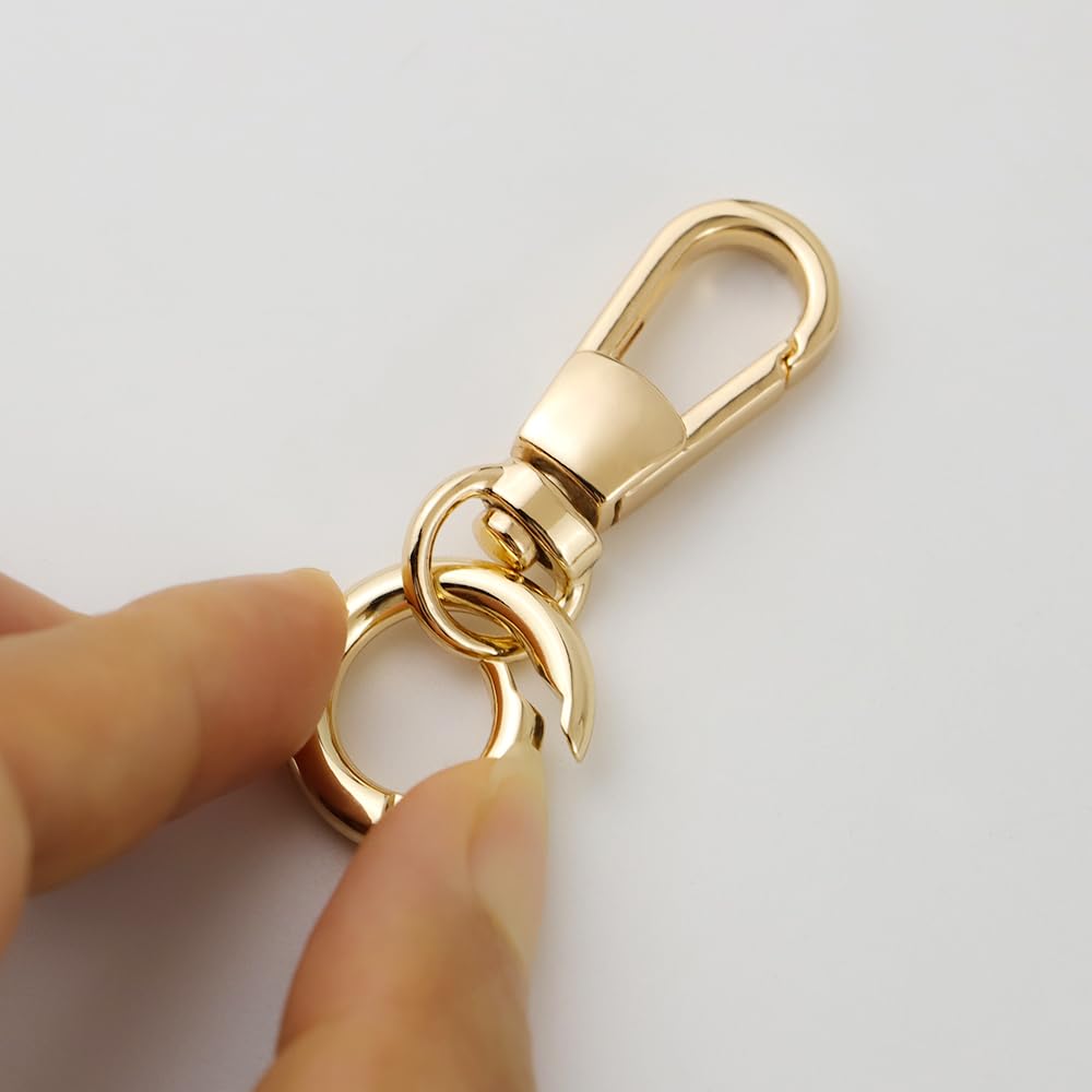 Amazon.co.jp: ナスカン 二重リング キーホルダー2セット レバー