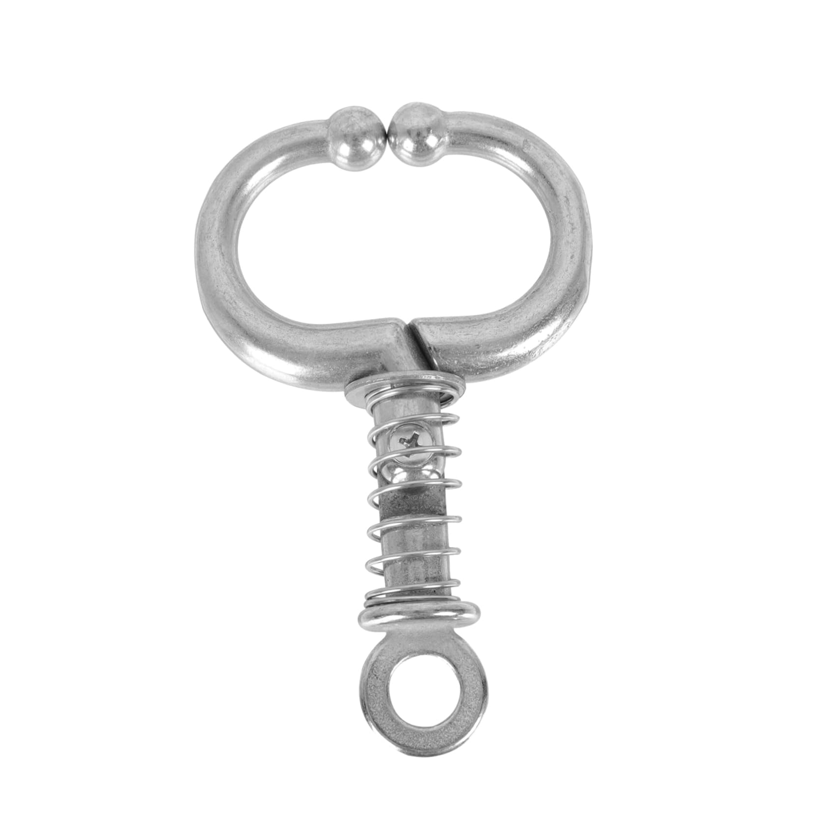 IWOWHERO 1Pc Stainless Steel Cow Nose Ring Pliers Cattle Nose Clip Tool for Livestock Management Easy to Use Spring Design for Various Nose Shapes and for Cattle Care