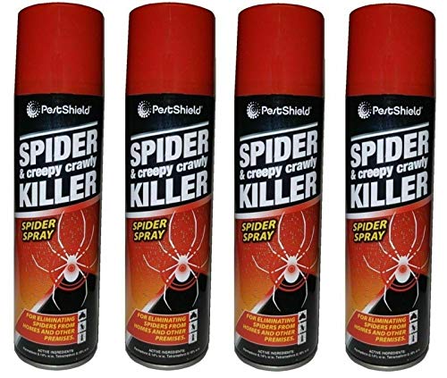 4 X 200ML Spider & Creepy Crawly Insect Killer...