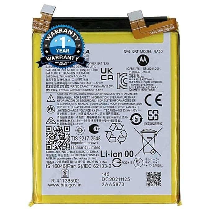 Image of Original NA50 Battery for Motorola Edge 30 Pro Battery with 1 Year Warranty** (Sep106)