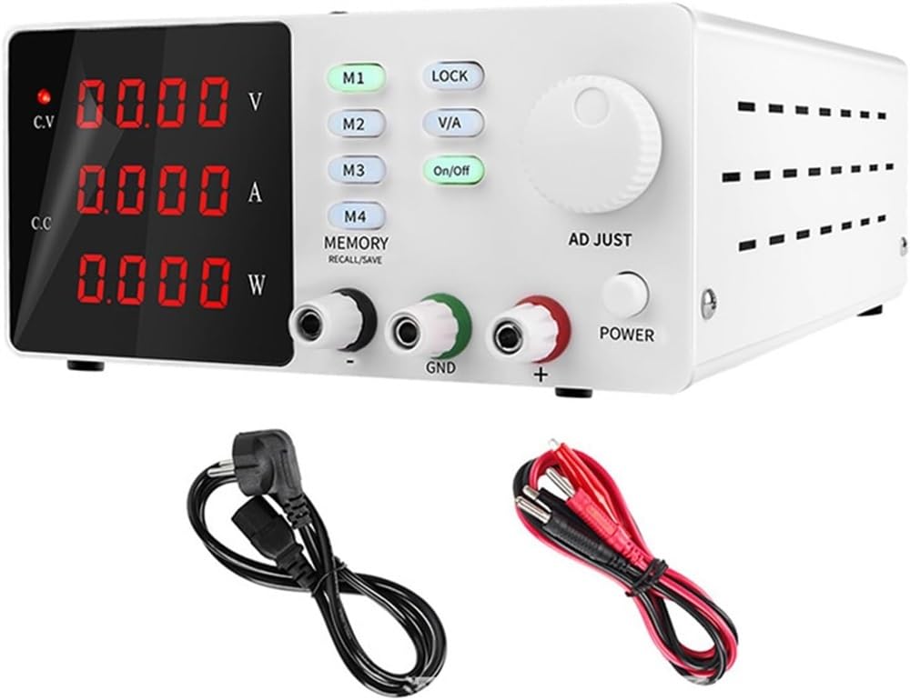 Alimentation stabilisateur de tension CC 30V 10A programmable à 4 mémoires
