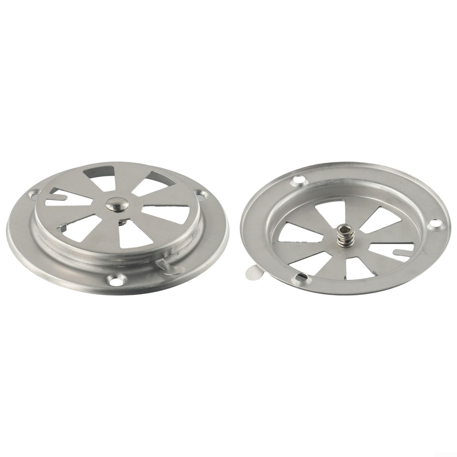 Presa D'Aria In Acciaio Zincato 25 X 25 Cm, Griglia Di Ventilazione In Metallo Con Rete Protettiva, Griglia Di Ventilazione Per Interni/Esterni, Griglia Di Ventilazione In Metallo Con Rete