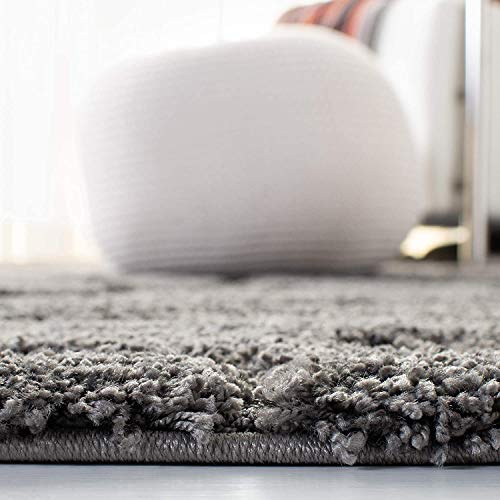 Image of Handwoven Microfibre 3D Rug for Living Room (Grey, 6 X 9 Feet, Microfibre)