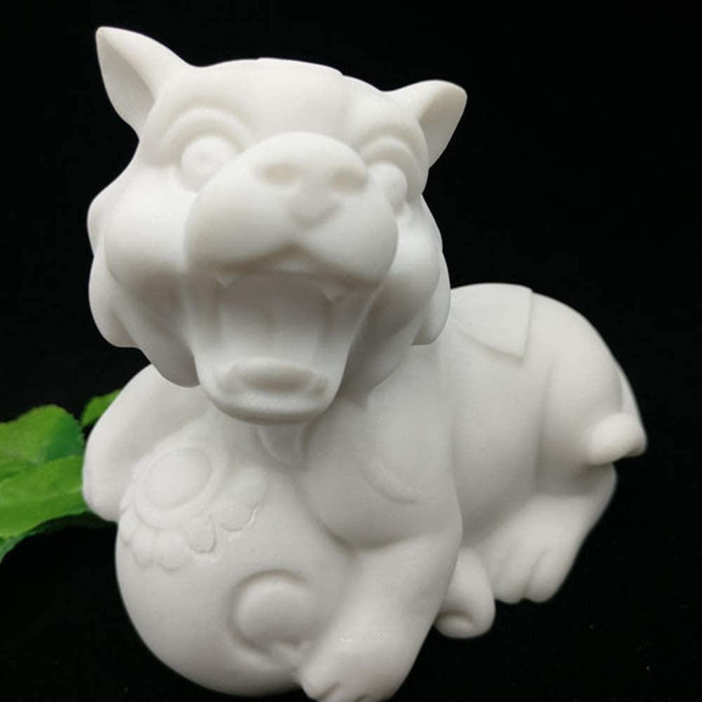 Buy Statues,Home Feng Shui Statue Tiger Statues White Marble Stone