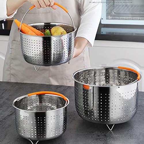 Cestini per friggere per patatine fritte, in acciaio inox, con manico, multifunzione, per patatine fritte, filtro per casa, ristoranti, hotel