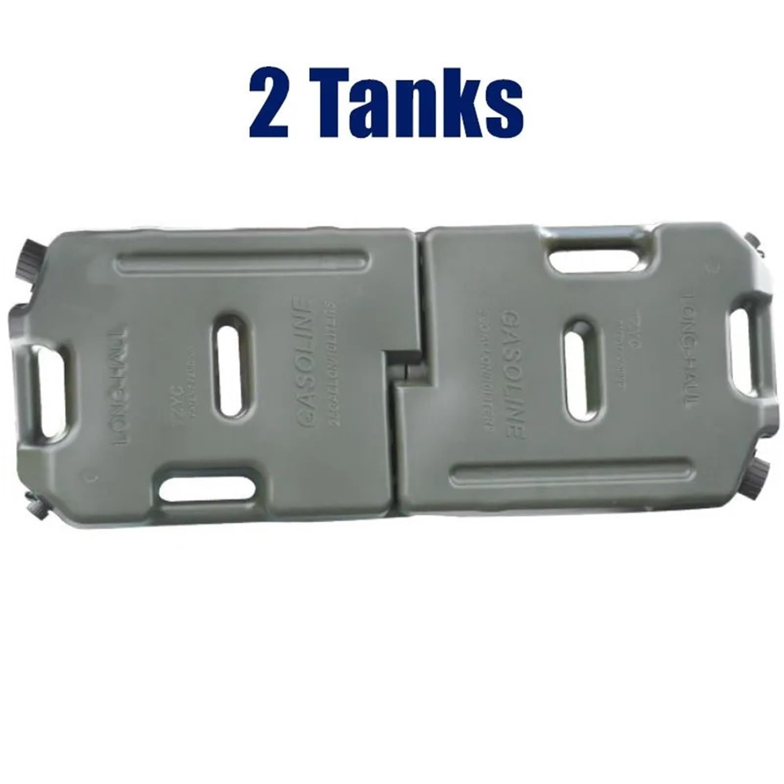 Tanica Benzina Tanica per Carburante Diesel con Giunto Diviso da 10 Litri, tanica giuntabile, per Contenitore per Olio di Ricambio Tanica Carburante(2 Green No Lock)