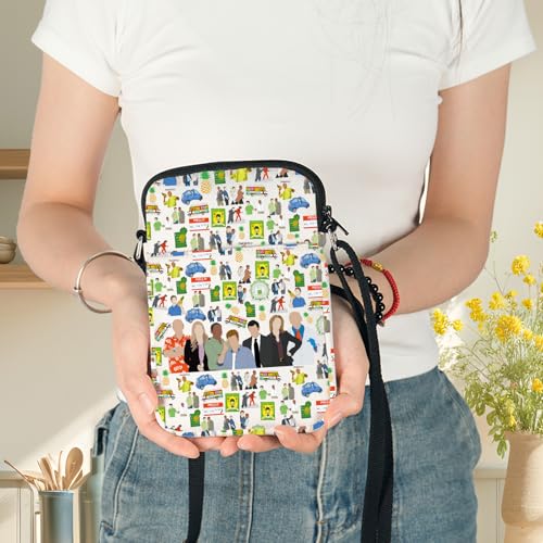 G2TUP Shawn Spencer‌ Crossbody Bag Shawn & Gun Fans Gift Carlton & Juliet Adjustable Strap Bag Henry & Gus Merchandise4