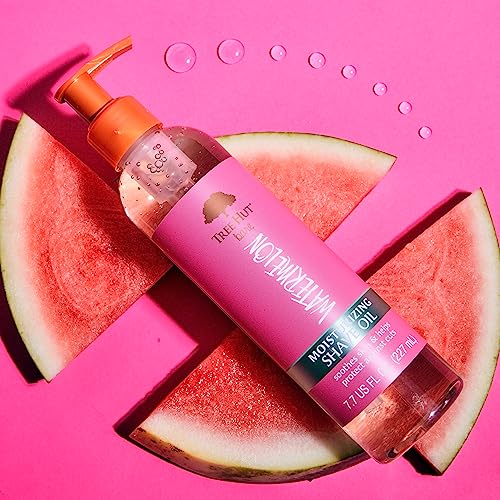 Image of Tree Hut Watermelon Moisturizing Shave Oil, Gel-to-Oil Formula, Ultra Hydrating Barrier for a Close, Smooth Shave, For All Skin Types, Made with Shea Butter, 7.7 Fl Oz (Pack of 2)
