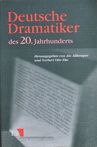 Preisvergleich Produktbild Deutsche Dramatiker des 20. Jahrhunderts: Studienausgabe
