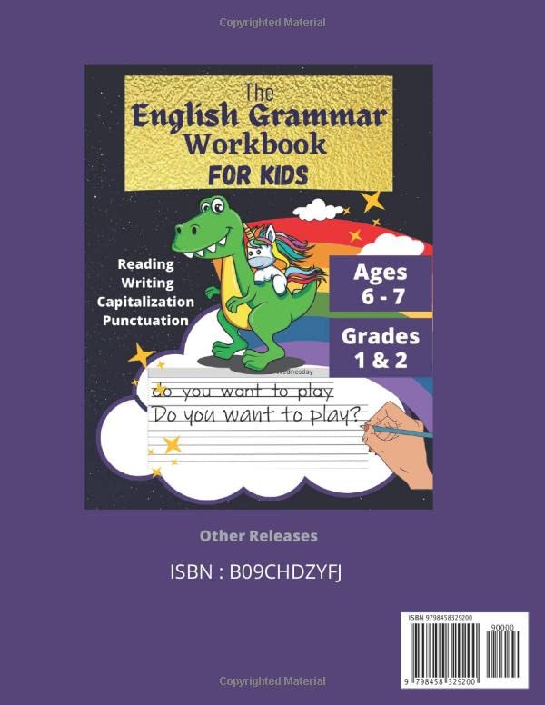 Writing Prompts Journal Grades 1-2 : Primary Writing Journal with Handwriting Lines - A Great Tool to Build Reading Skills and Creative Thinking - ... - Ages 6 -7.: Cute Cover with Cat and Cupcake - Image 2