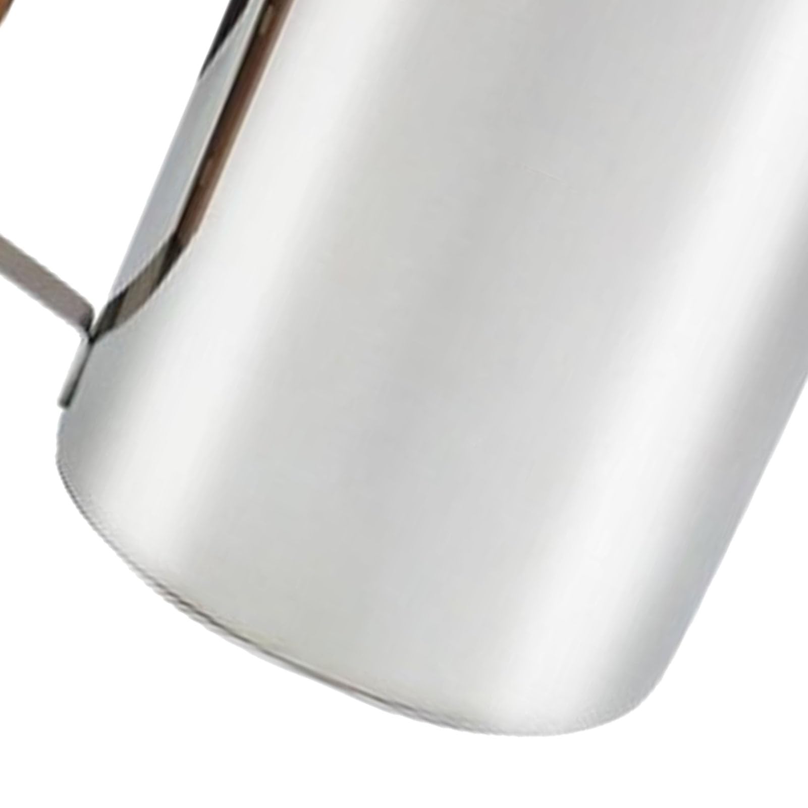 Eléctrica de Acero Inoxidable con Boquilla en V, de Madera y Filtro Fino para Camping, Picnic, Estufa de Gas, Placa de Inducción (9 tazas 1400-2000ML)