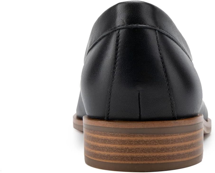 Aerosoles Women's East Side Slip-On Loafer 5 Black Leather