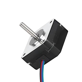 Nema 17 Stepper Motor Bipolar 1A 13N.cm Holding Torque 2-Phase 4-Wire 1.8 Deg 42x42x20mm Body for 3D Printer or CNC Machine