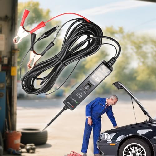 Comprobador eléctrico de circuitos y medidor analizador digital automotriz 3