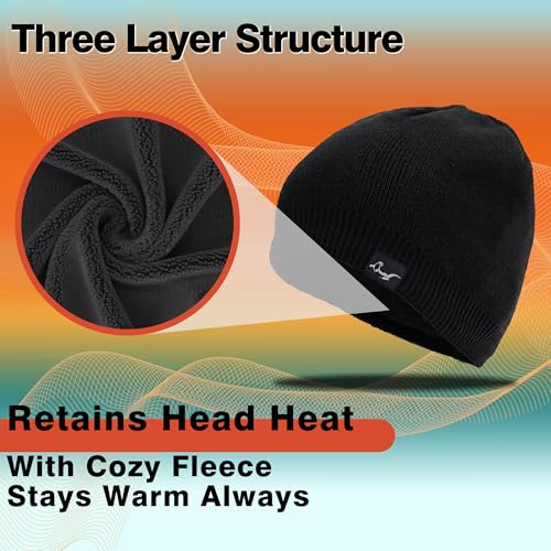 Image of Waterproof, Windproof, Breathable Beanie Hat, Keep Your Head Warm and Completely Dry