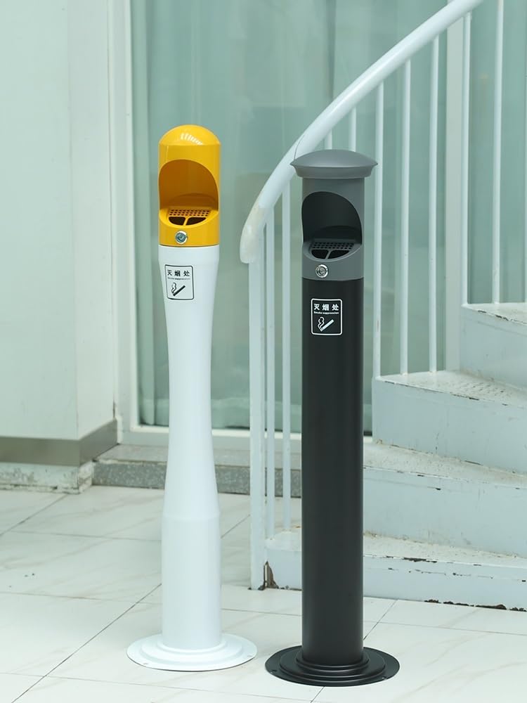 cigarette bin singapore Amazon.com: WUHUQN Cigarette bin Outdoor Outdoor Stainless Steel Vertical  Smoke Floor-Standing Cigarette Butt Column Cigarette Butt Collection Ashtray  Outdoor Ashtray with lid : Health & Household
