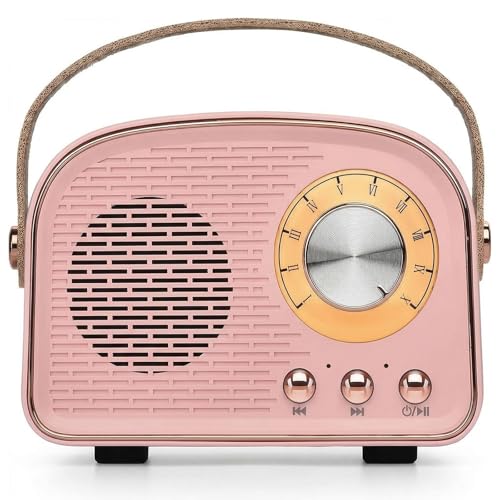 Aresrora Retro Bluetooth Speaker,Wireless Vintage...