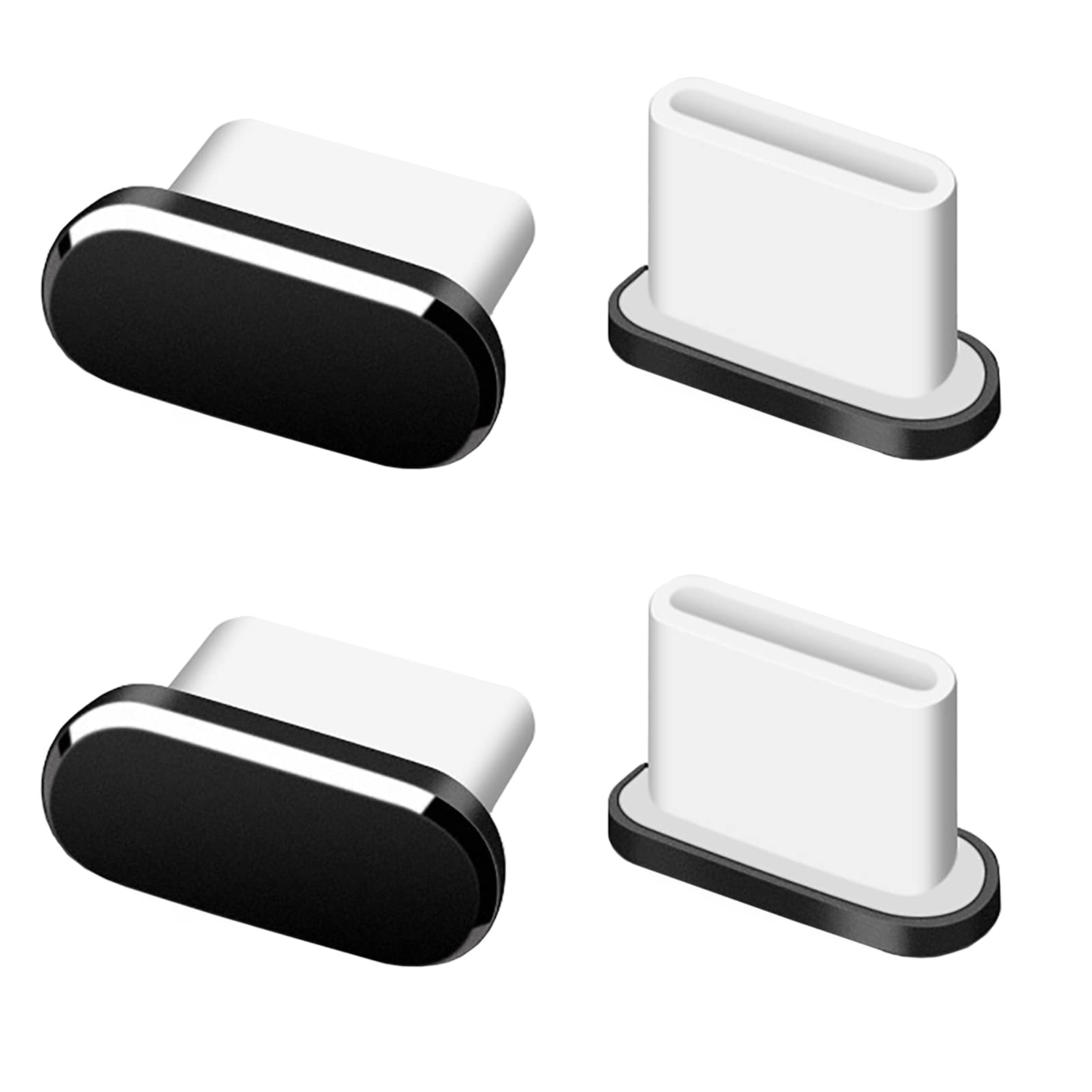 Amazon | Type-C キャップ コネクタカバー 金属 ゴム 防砂 防塵保護
