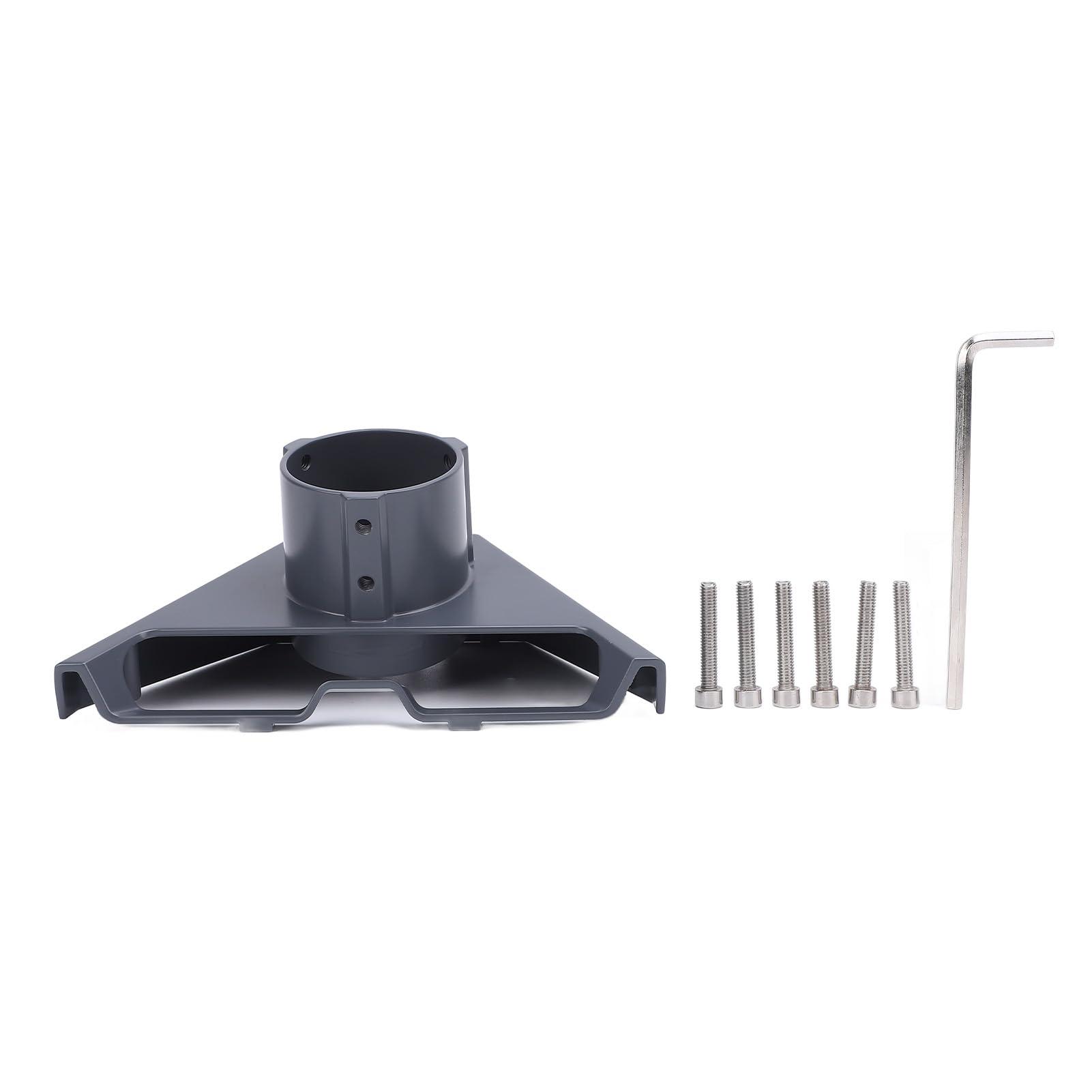 Adaptateur de Tuyau Satellite Rectangulaire, Support Réglable en Aluminium, Accessoires de Montage D'antenne Parabolique