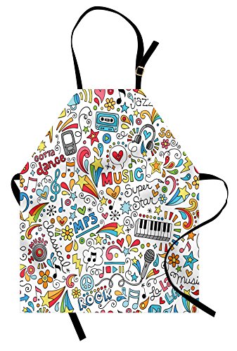 Groovy Music Kitchen Apron