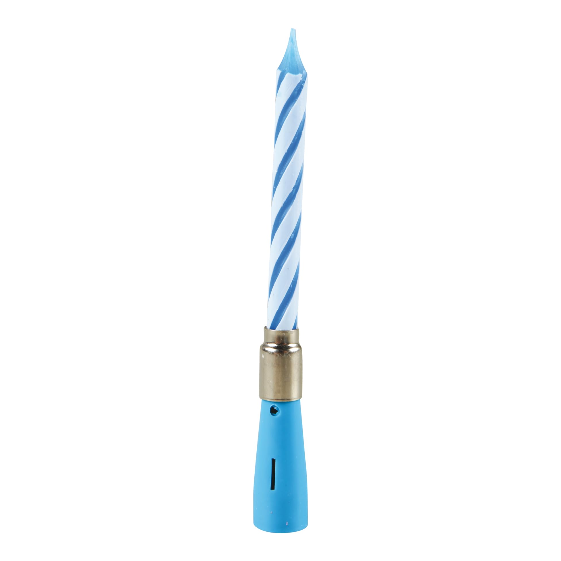 Homéa, Musical Birthday Candle Height 12.5 cm Blue
