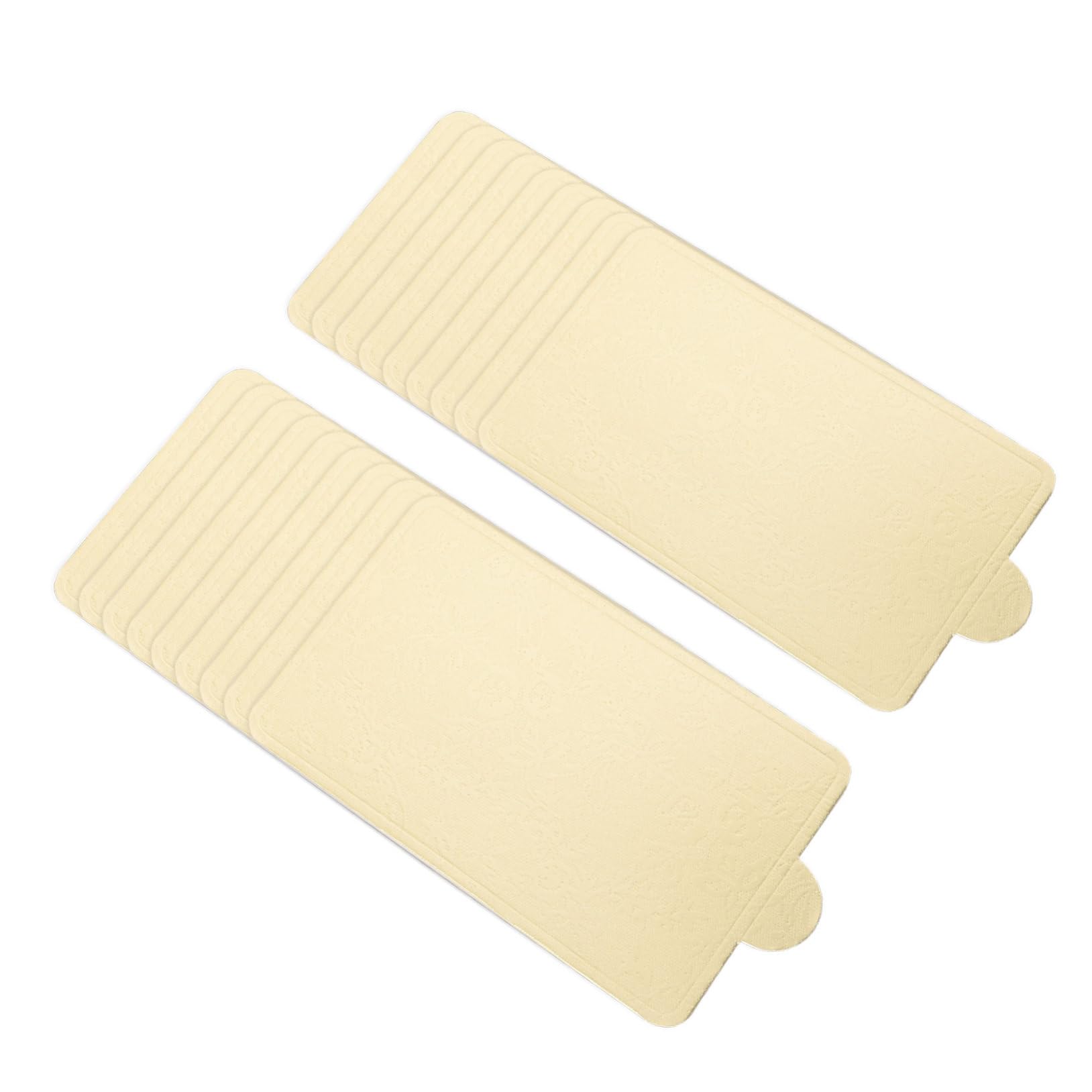 SOLUSTRE 100pcs Decorative Cake Boards Utility Trays for Cake Display Serving Plates for Birthdays Weddings Desserts Attractive Design for Enhanced Presentation