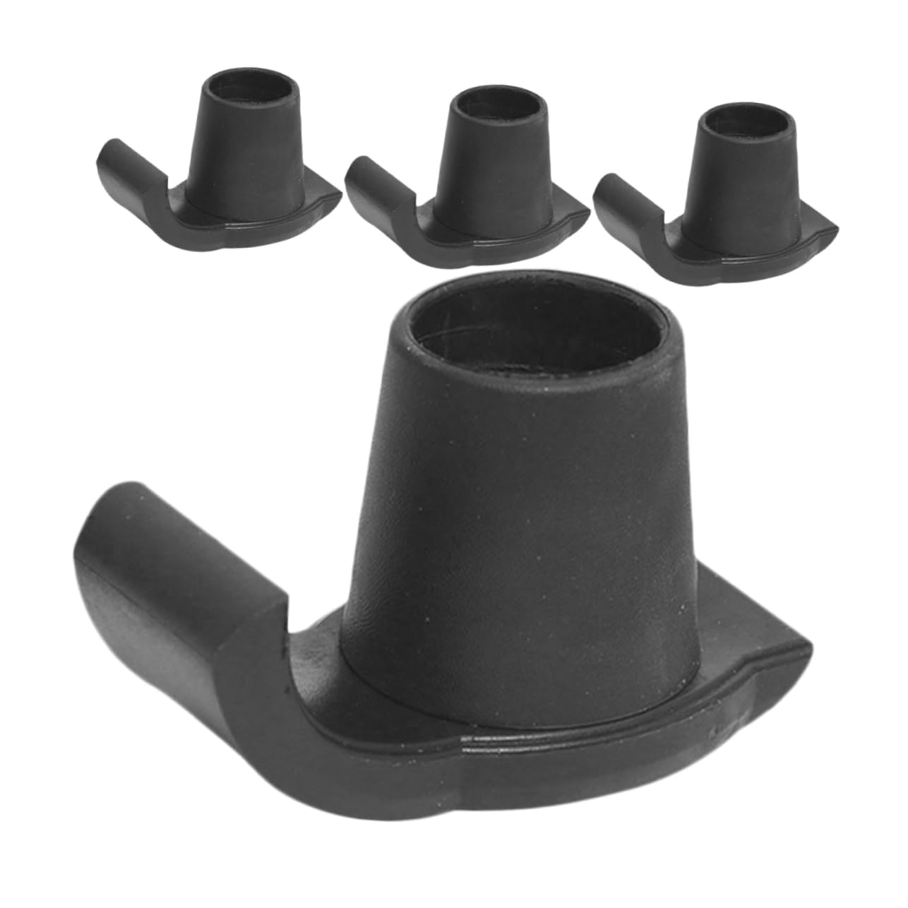 BESPORTBLE Tappetini da Slitta Antiscivolo cursori o alianti del deambulatore Il deambulatore scivola per Gli Anziani Accessori per bastoni per Anziani Accessori per Camminatori plastica