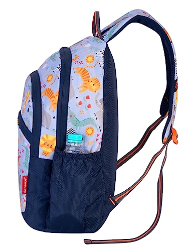 Image of COSMUS KIDO ANIMO Printed School Bag 20L - 16 inches Kids Polyester Backpack ideal for Boys and Girls of Age Group 2-5 yrs | Small Students Daypacks