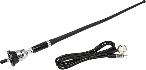 Miniatura 9 de Antena pasiva de radio para automóvil, amplificador integrado de goma suave, mástil flexible, FM AM Antenas estéreo para barco, coche, RV,