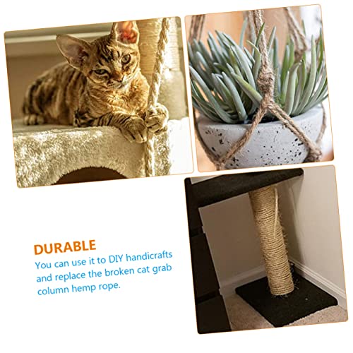 Toddmomy 3 Peças Corda Para Arranhar Corda Arborista Corda De Juta Resistente Para Pendurar Corda De